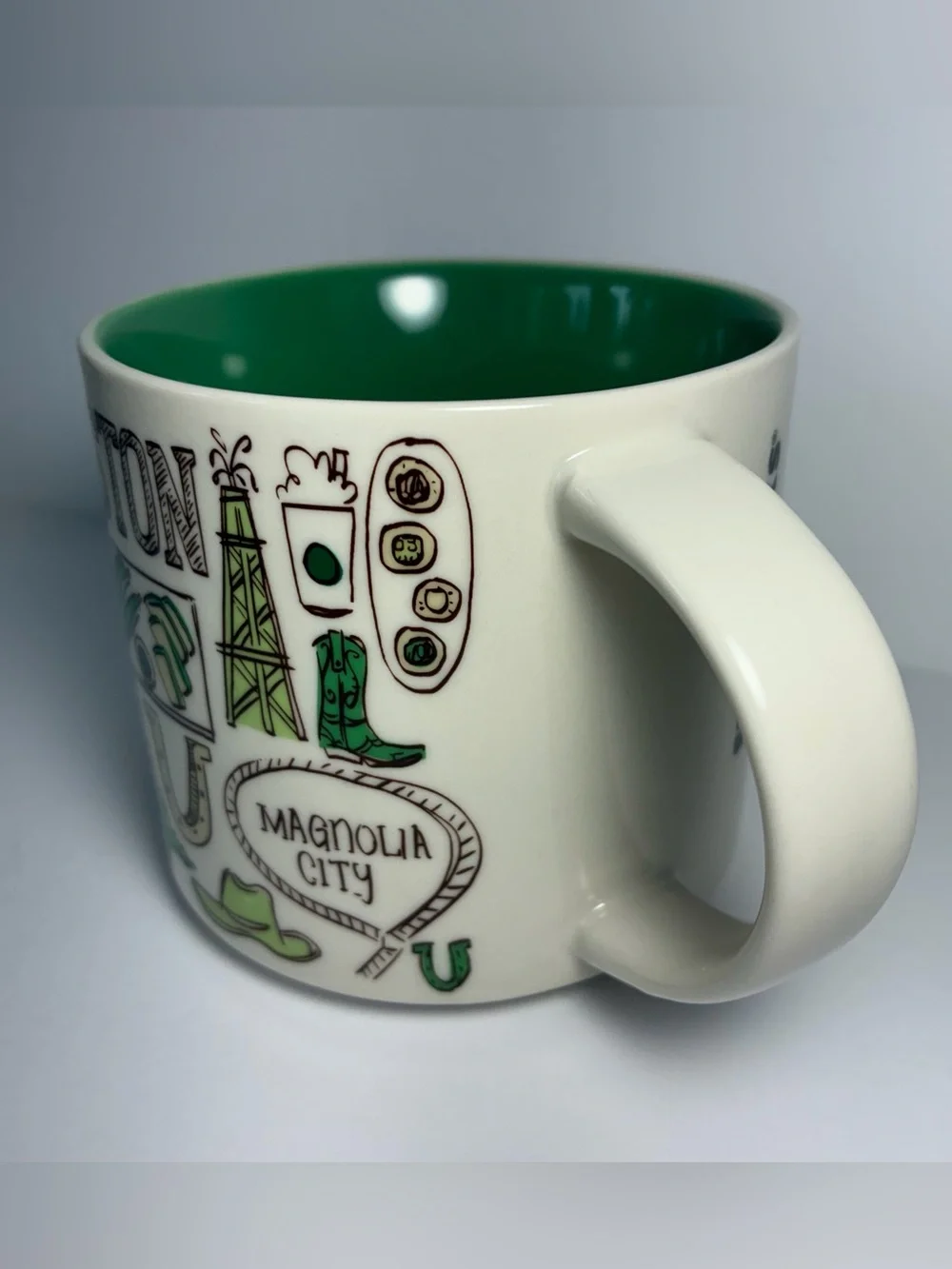 Starbucks Been There Series 14oz Mug - Texas Houston Bayou City Cup Coffee Tea
